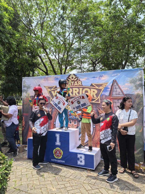 Hebohnya Katar Warrior di Pojok Karang Taruna Batam, Tiga Anak Ini Raih Hadiah Jutaan