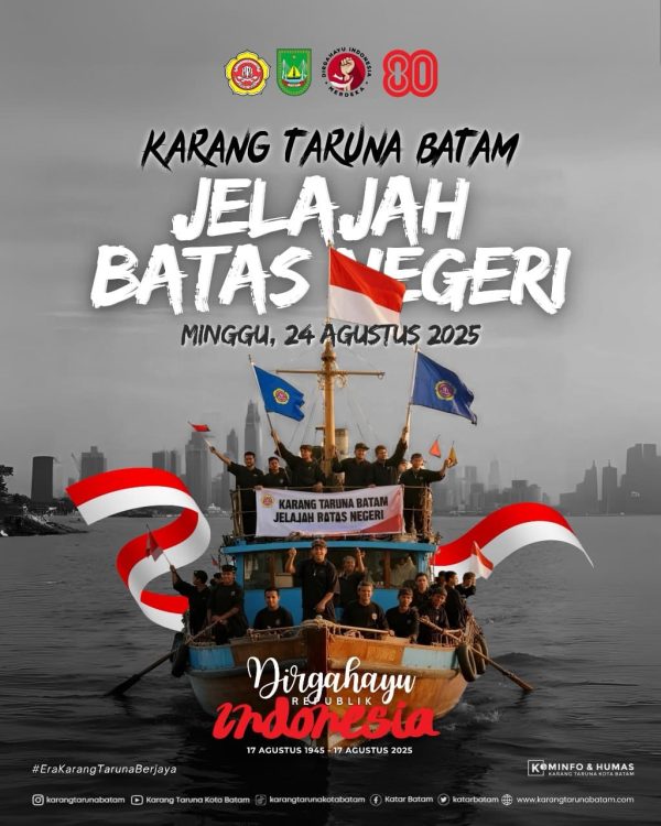 Tingkatkan Semangat Cinta Tanah Air, Karang Taruna Kota Batam Gelar Jelajah Batas Negeri ke Pulau-pulau Terluar