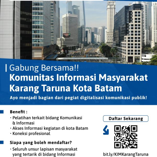 Karang Taruna Kota Batam Ajak Generasi Muda Bergabung dalam KIM