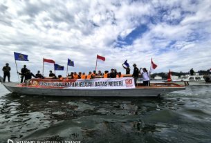 Karang Taruna Batam Jelajah Perbatasan Negeri: Kibarkan Semangat Merah Putih di Pulau Terluar Perbatasan RI-Singapura