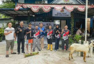 Karang Taruna Kota Batam Gelar Kegiatan Qurban di Pojok Karang Taruna Sungai Harapan