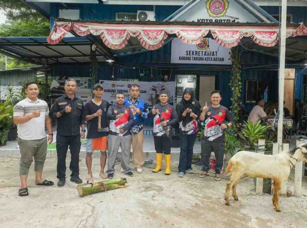 Karang Taruna Kota Batam Gelar Kegiatan Qurban di Pojok Karang Taruna Sungai Harapan