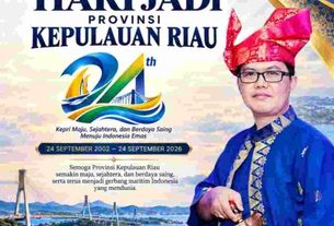 Ketua Karang Taruna Kota Batam Sampaikan Ucapan Selamat Hari Jadi ke-24 Provinsi Kepulauan Riau