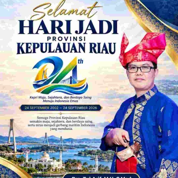 Ketua Karang Taruna Kota Batam Sampaikan Ucapan Selamat Hari Jadi ke-24 Provinsi Kepulauan Riau