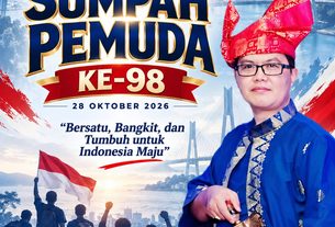 PERINGATI HARI SUMPAH PEMUDA KE-98, KETUA KARANG TARUNA KOTA BATAM AJAK PEMUDA BERSATU, BERKARYA, DAN BERJAYA UNTUK KEMAJUAN BATAM